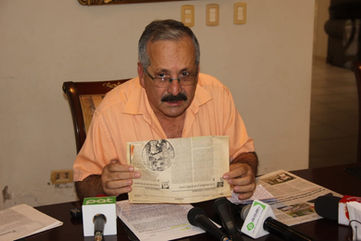 EXSENADOR WALTER GUITERAS DEMANDARÁ A GARAFULIC LEHM