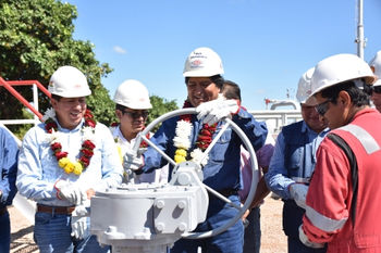 Campo Caigua inicia producción en 40 millones de pies cubicos dÃa de gas