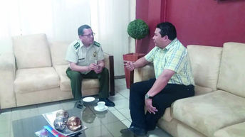 Marco Cortez es el nuevo comandante departamental de Policía