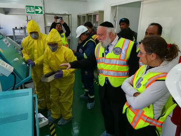 Científicos internacionales impresionados por la Planta de Litio en Potosí