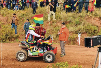 Evo dio la partida al “Lobo del desierto” en la sexta etapa del Rally Dakar
