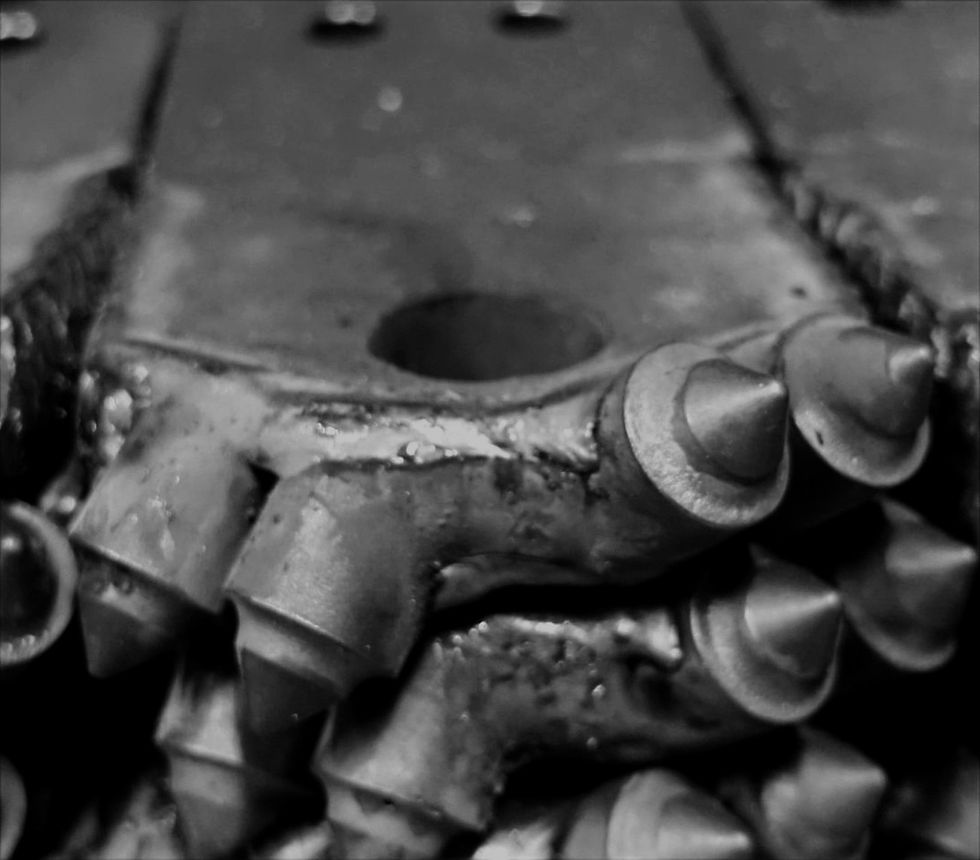 Steering plate with 20mm teeth for Vermeer