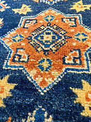 アフガニスタン絨毯　90x60cm 8186