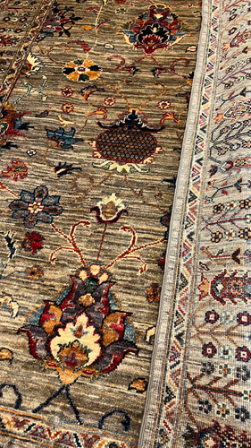 古い絨毯　草木染　絹　織物 古い絨毯 草木染 絹 織物