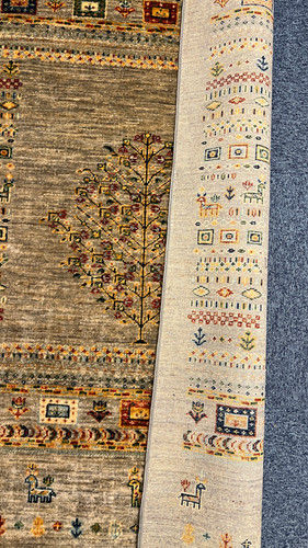 手織り草木染め絨毯 | アフガンサフラン