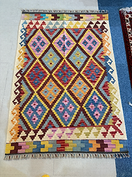 草木染めキリム157x104