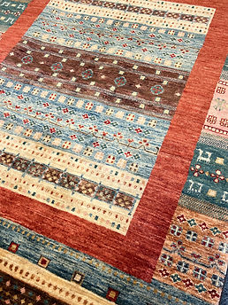 手織り草木染め絨毯