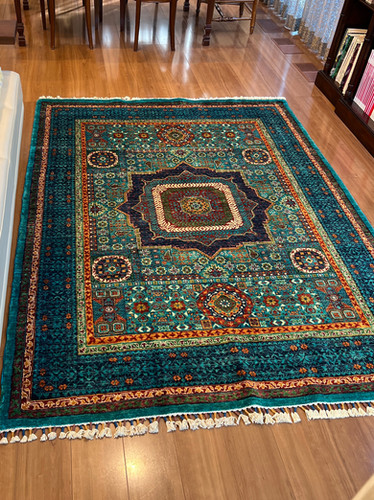 サマルカンド　手織り　草木染め　絨毯 サマルカンド 手織り 草木染め 絨毯 サマルカンド 手織り 草木染め