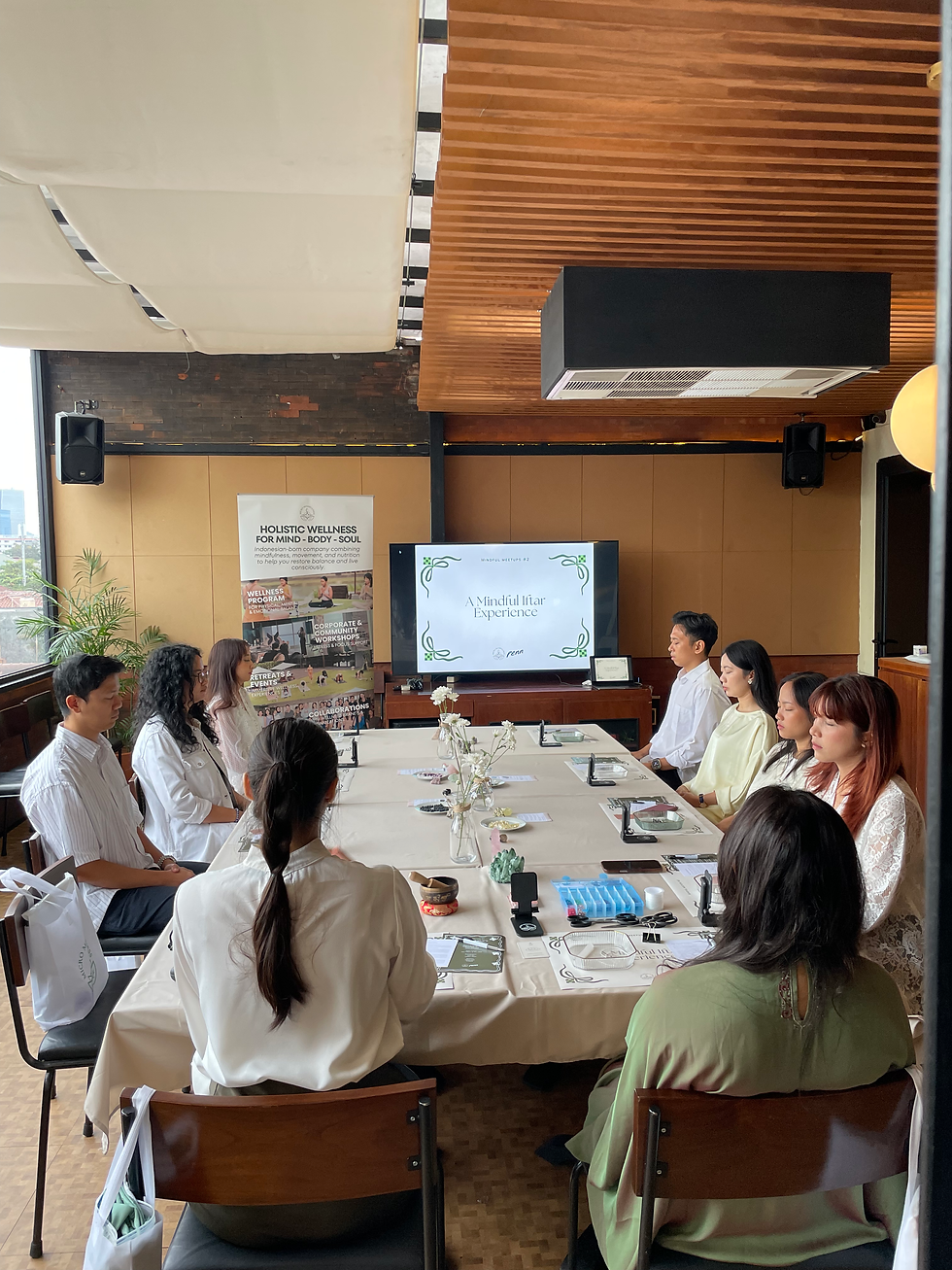 Mindful Meetup 2: Creating Connections Through Crystal Beads Workshop & Iftar