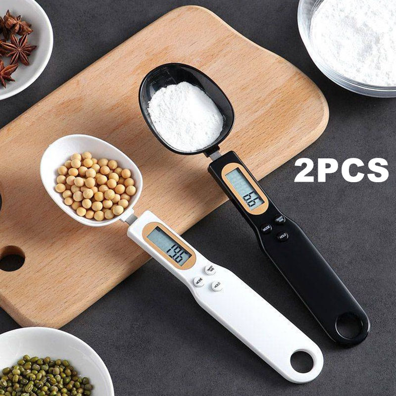 Mini Spoon Scale Digital Kitchen Scale Electronic LCD Food Scale 0.1-500g Cookin