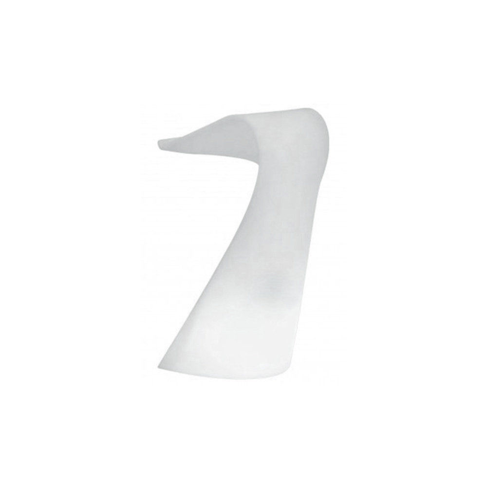 Pupitre lumineux Swish personnalisé avec logo pour conférence et prise de parole.