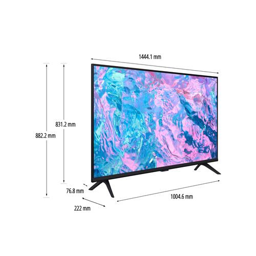 TV Samsung LED 65 pouces 4K dimension