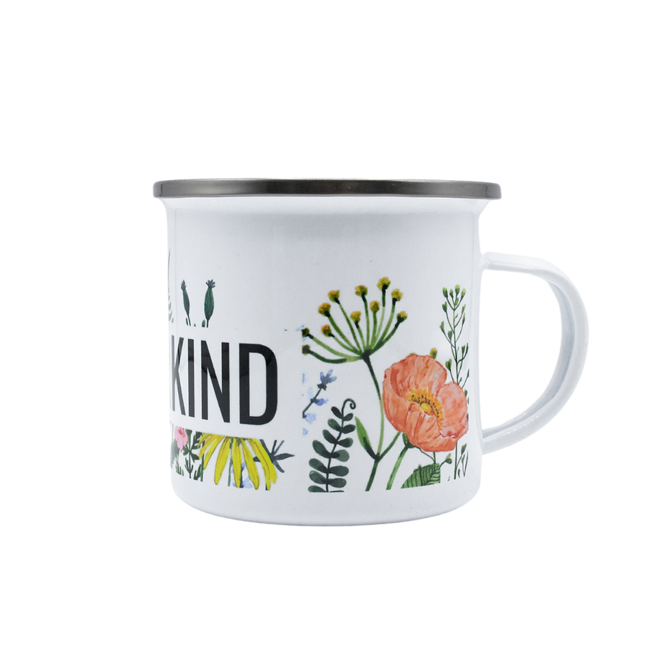 Miniaturbild: SAARKIND Emailletasse - summergarden