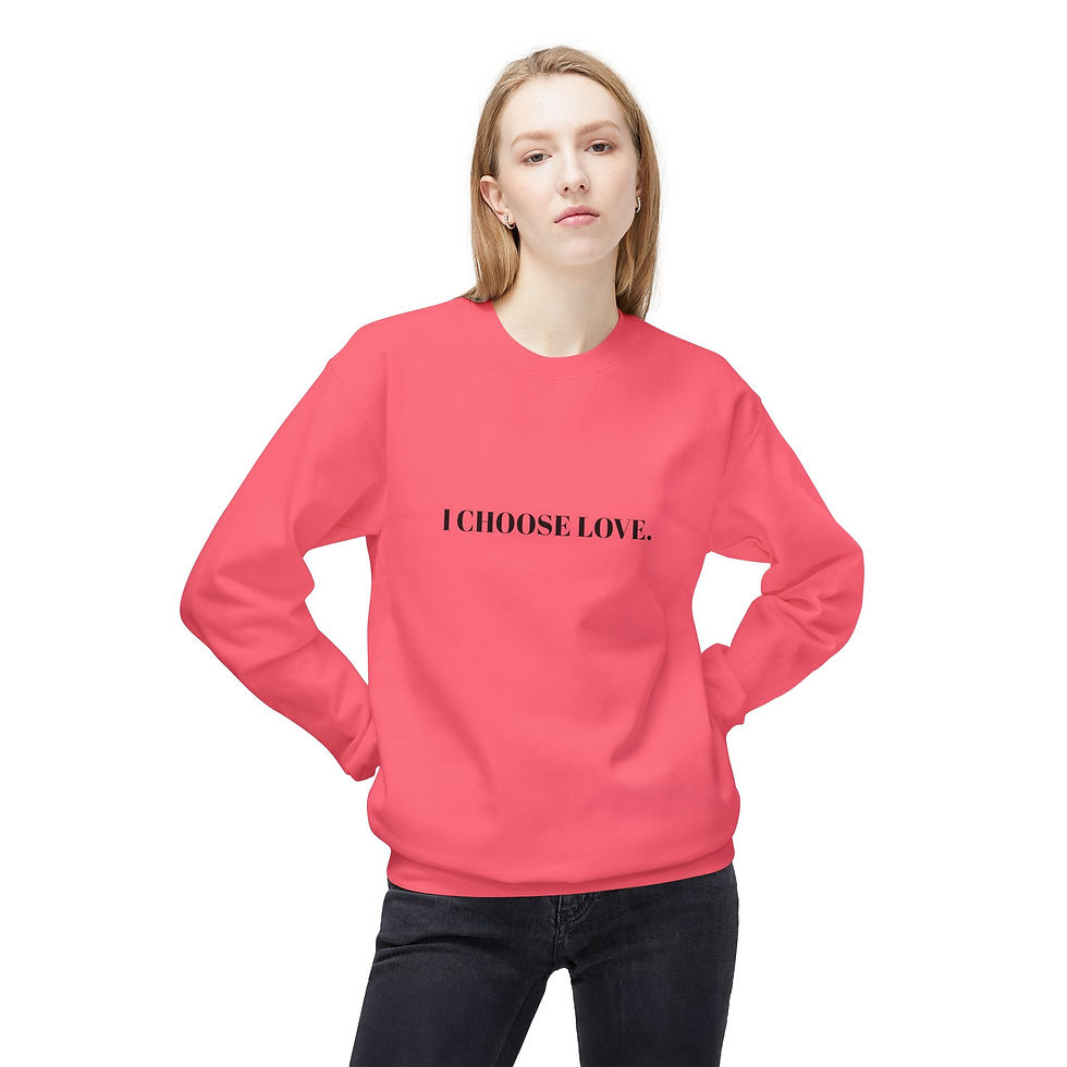 Thumbnail: I Choose Love Pullover sweater