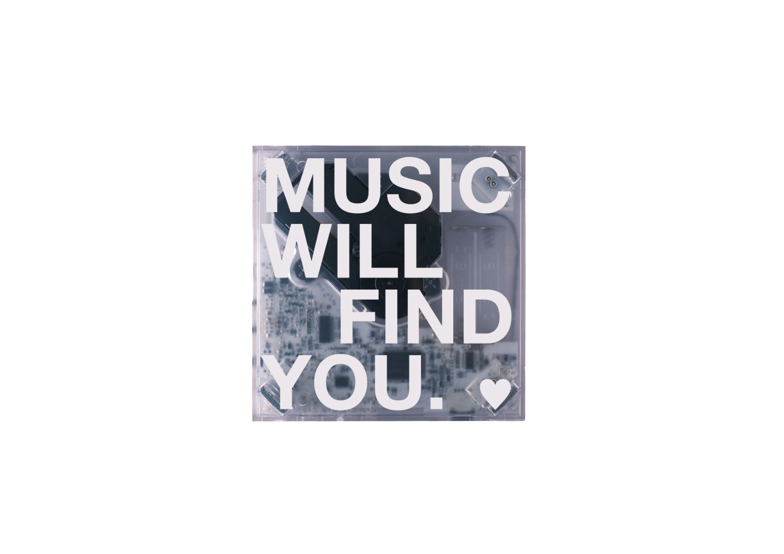 Long Time No See Bluetooth 5.0 CDプレーヤー
「Music Will Find You」エディション