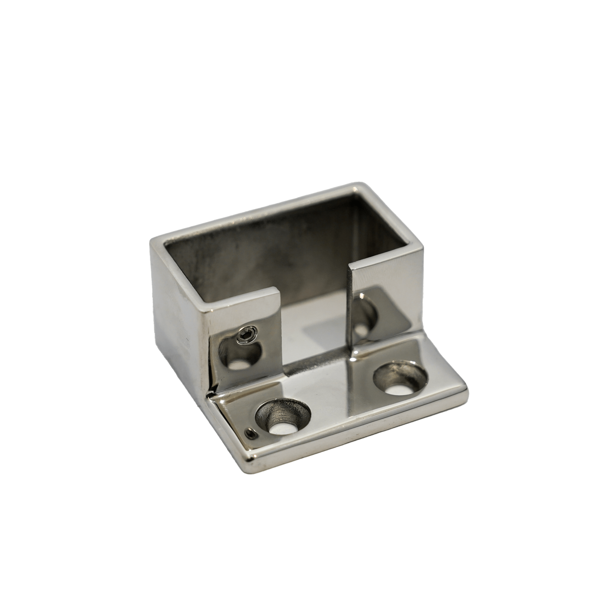 50 x 25mm Wall Flange - Polished 316SS