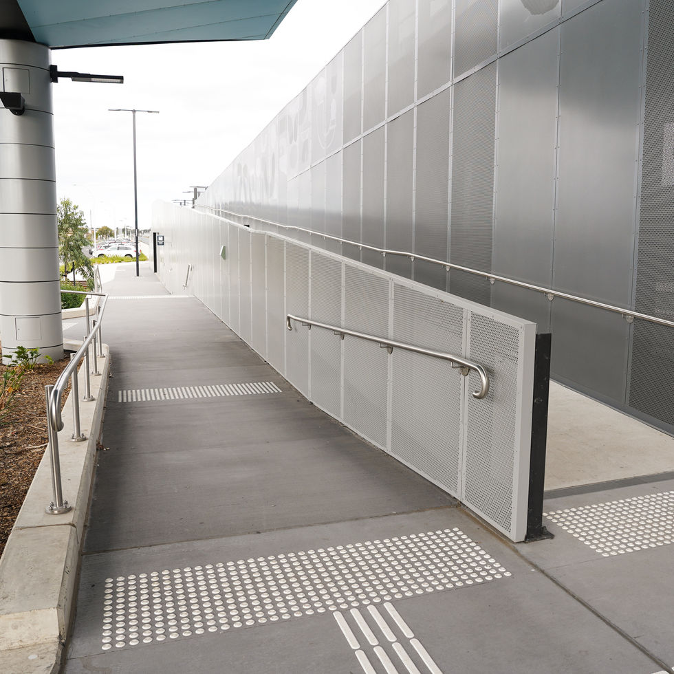 Walkway Stainless Handrails