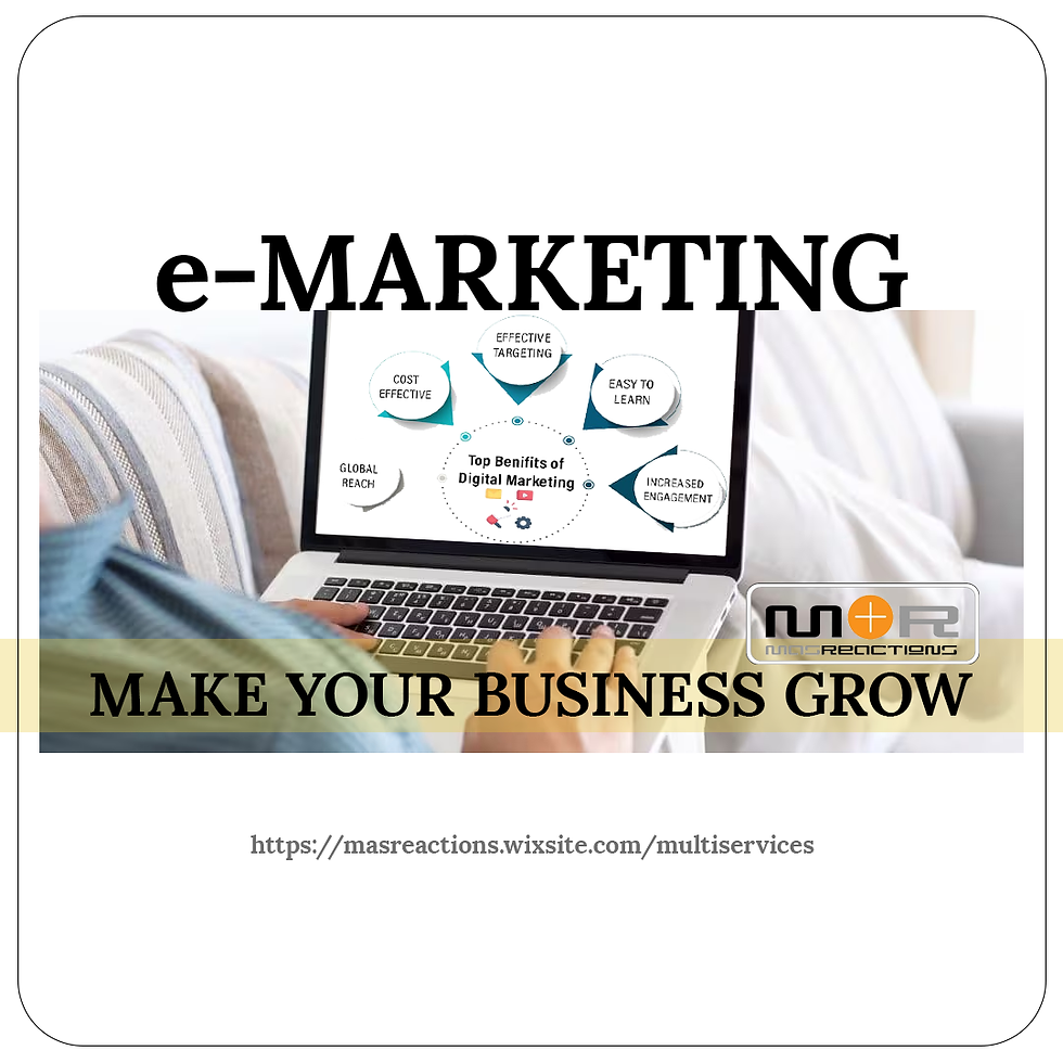 The Benefits of E-Marketing: Unlocking New Opportunities