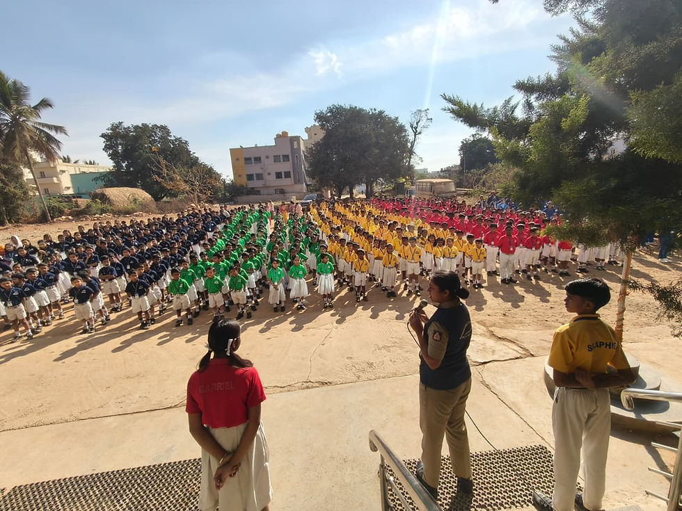 Awareness Session by DCP Office: Highlights from Royal Public School's Session with DCP Officers