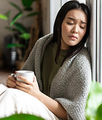 femme souffre effets secondaires chimio