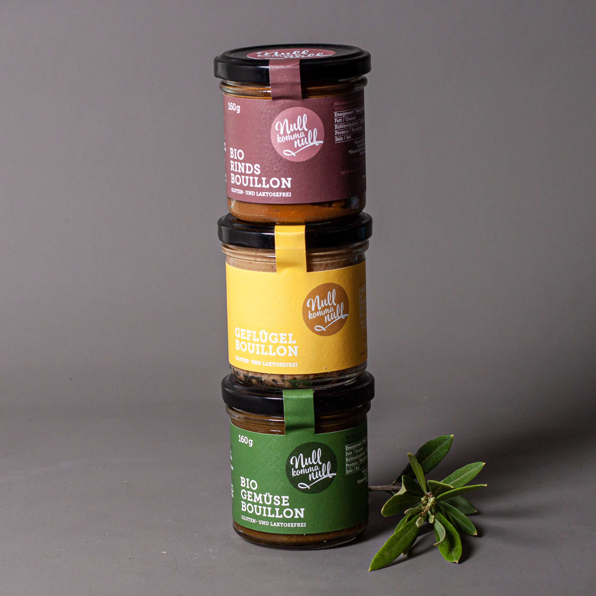 Null komma null Bouillon, 160g