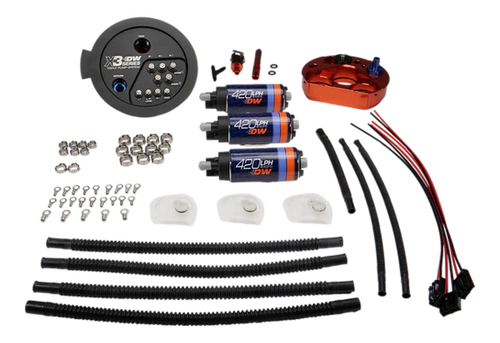 DeatschWerks X3 Series Triple LPFP Fuel Pump B58 Supra S58 G8X