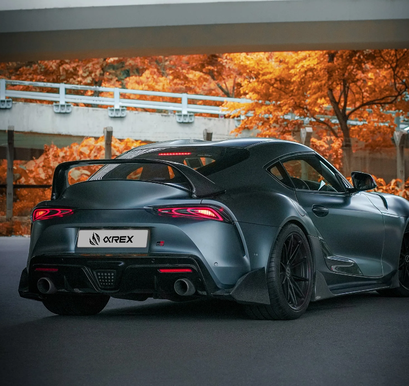 Thumbnail: AlphaRex A90 Supra FT-1 LUXX Tail Lights Black
