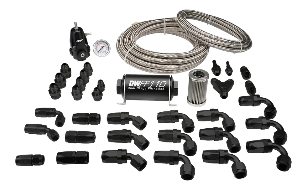 DeatschWerks CPE Return Plumbing Kit for X3 Series LPFP Supra B58 G8X S58