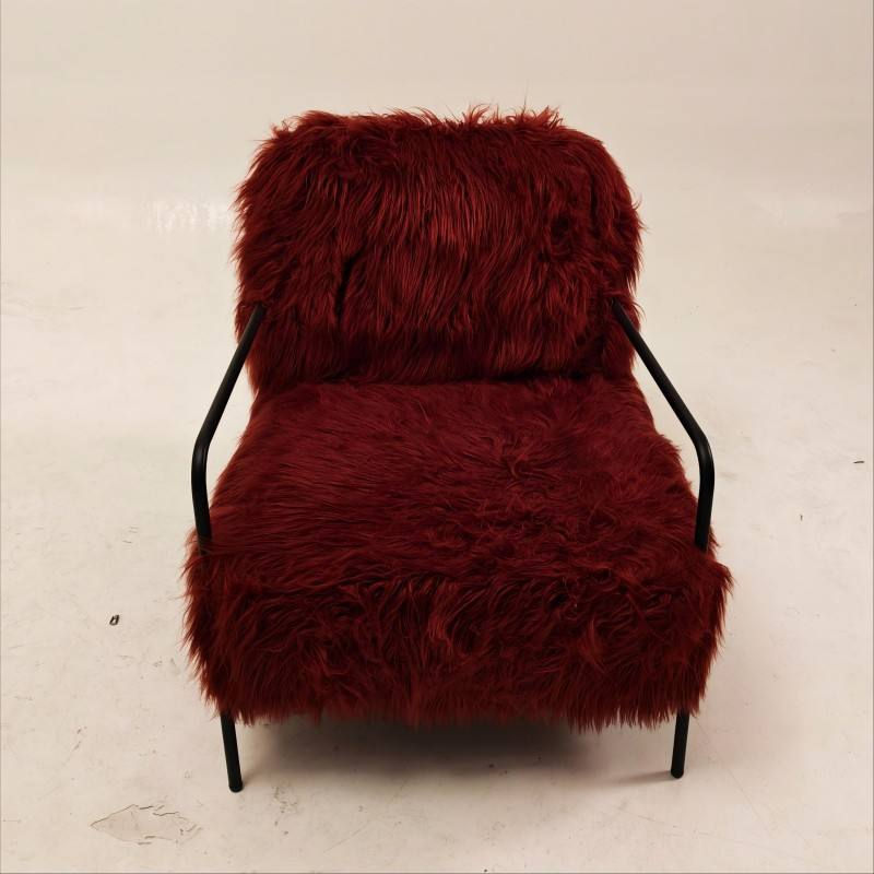 Modern Wool Armchair