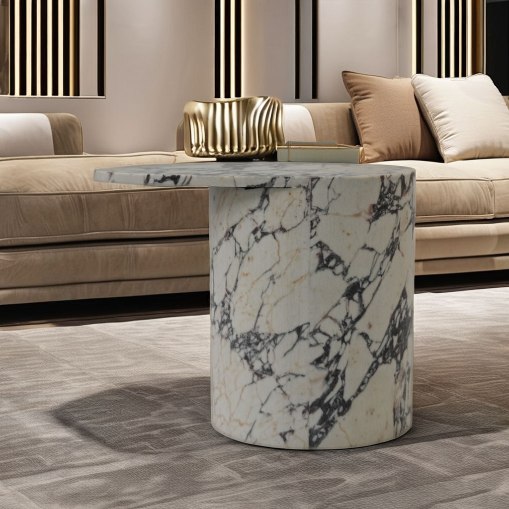 Cylindrical Accent Coffee Table