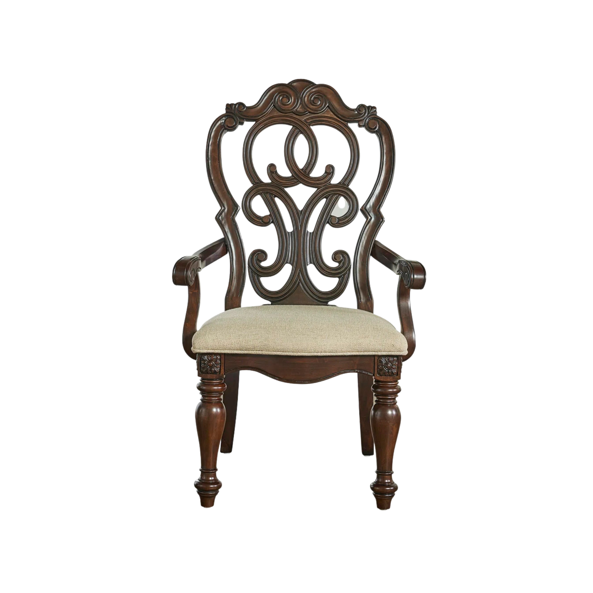 Modern Wooden Armchair Dining Chair