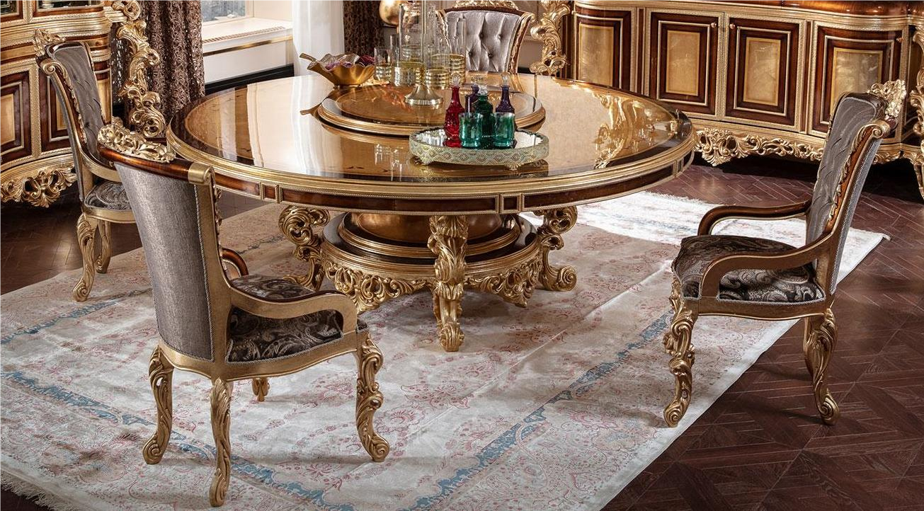 Ornate Gilded Dining Armchair