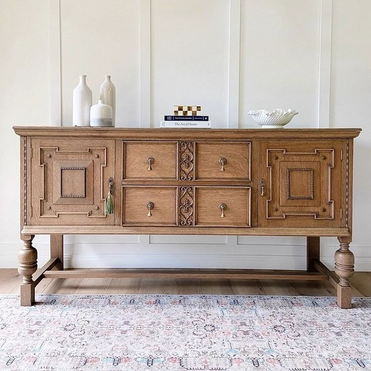 Solid Wood Credenza