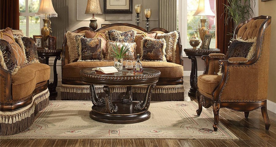 Grand Baroque Living Room Furniture Collection