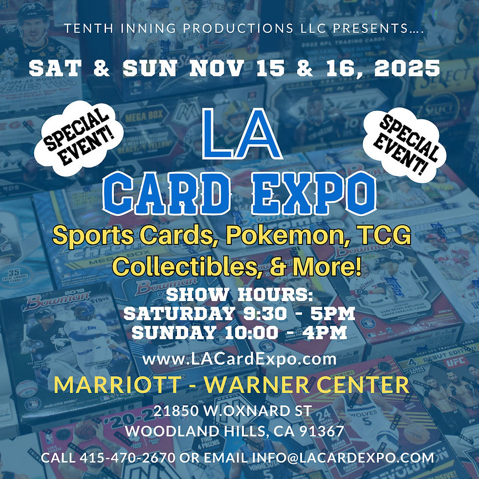 LA Card Expo - NOV 15 & 16, 2025