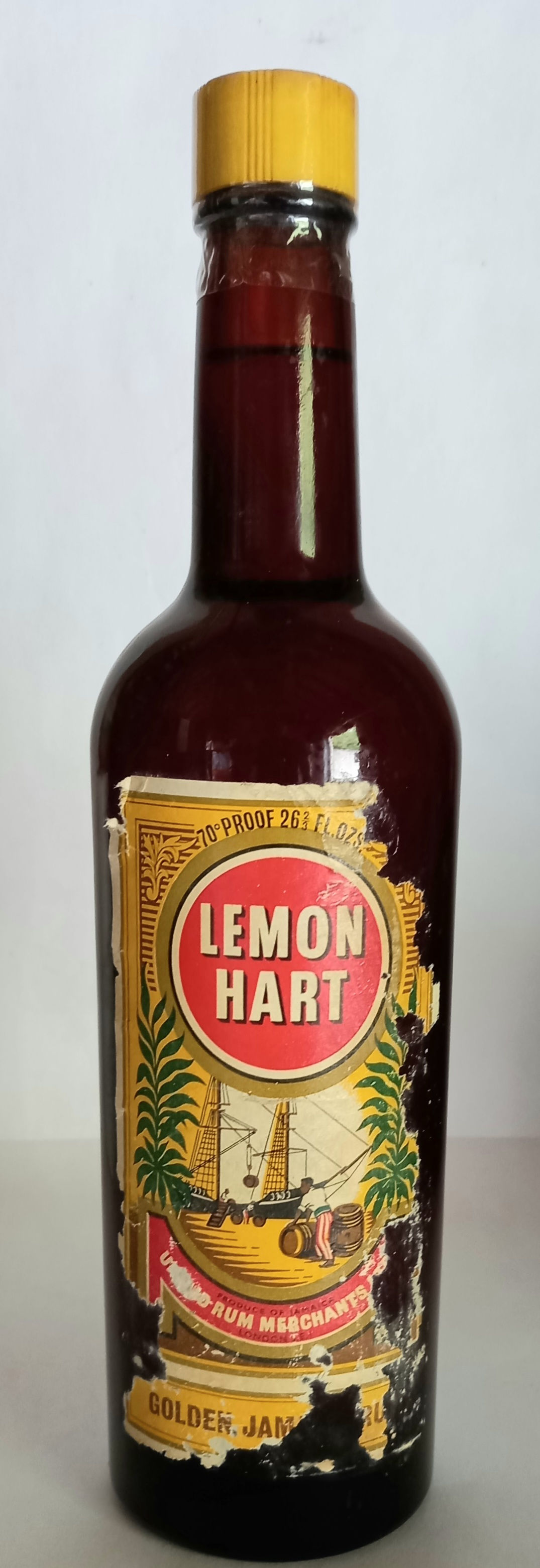 Lemon Hart Golden Jamaica Rum 1960s 75cl