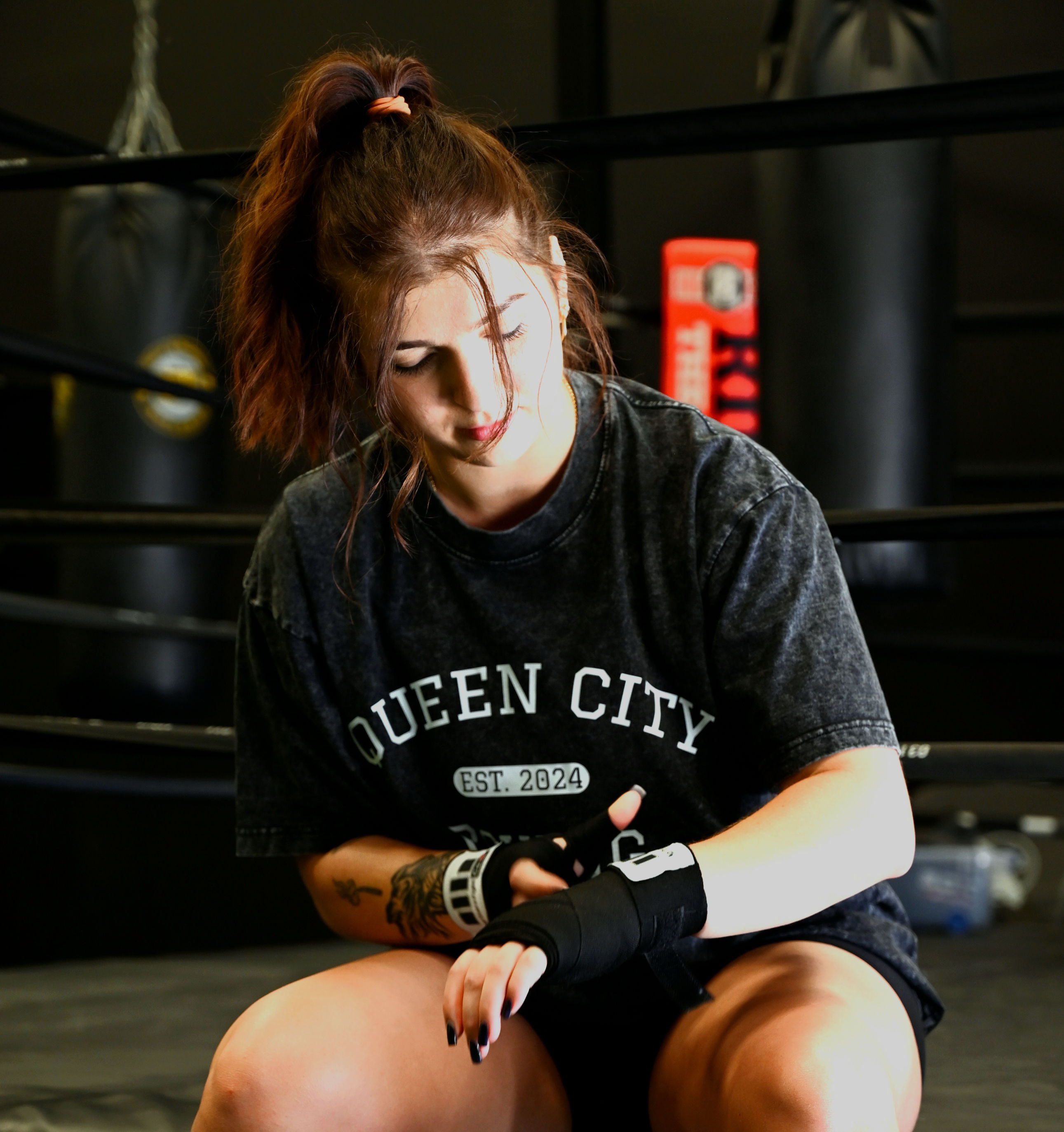 Queen City "Retro" Washed Tee