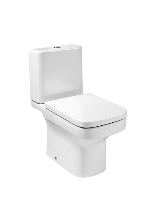 Dama 365x660x760 Vitreous china close-coupled WC with vertical outlet