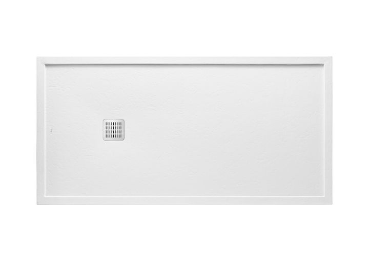 Terran 1400x800x41 Superslim STONEX   shower tray with frame