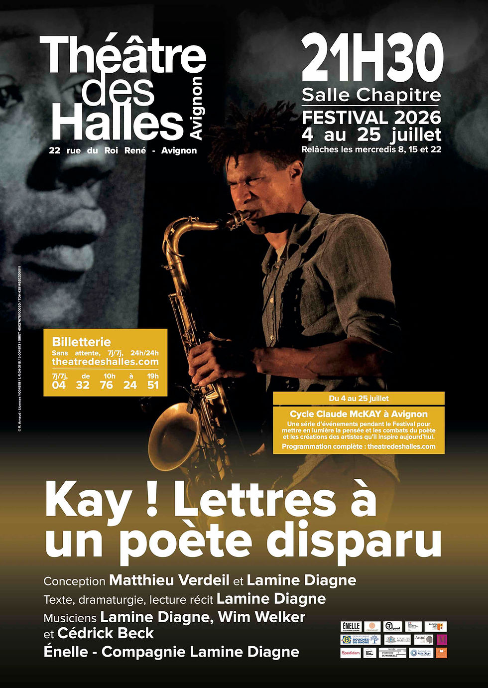 Kay ! Lettres à un poète disparu - théâtre des halles / Avignon festival off du 4 au 25 juillet 26 & album cd et digital !
