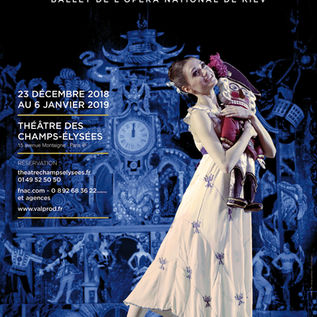 CASSE NOISETTE au theatre des champs elysées en dec 2018 