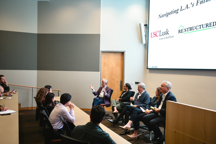 Los Angeles After Wildfires Real Estate USC Event - Panel Conversation
