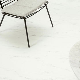 LVT waterproof flooring in cream/white colour