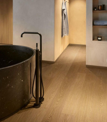 LVT flooring in bathroom