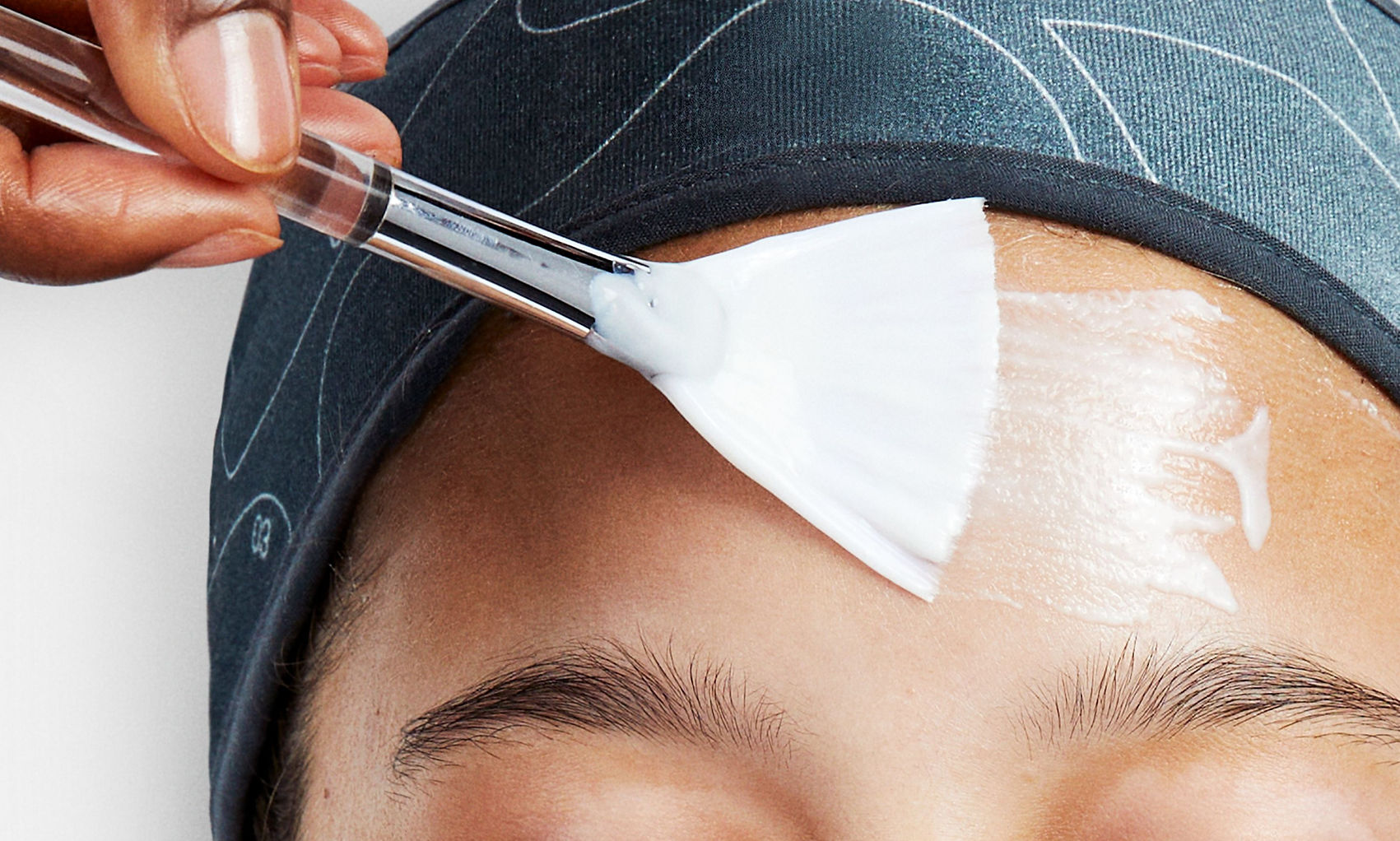 Women getting a facial