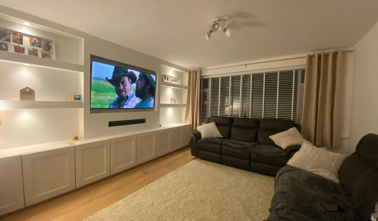 modern living room space