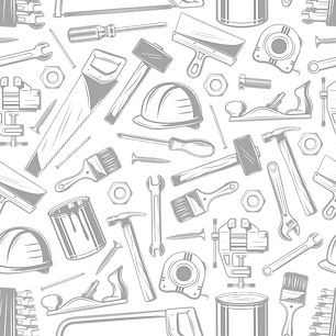 Background with tools