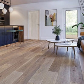 new flooring in living room