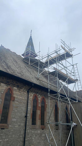 Church scaffolding