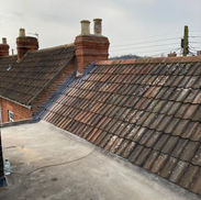 New roof installation